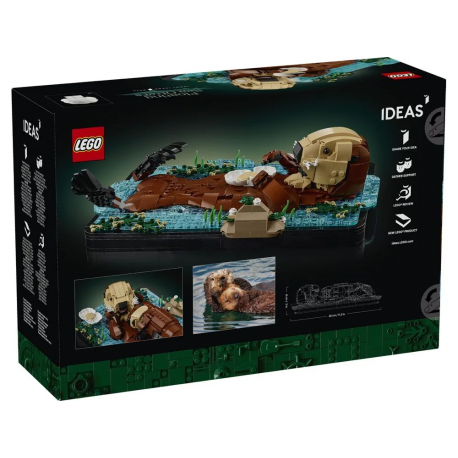 Конструктор LEGO Ideas Пливучі морські видри (21366)