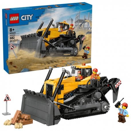 Конструктор LEGO City Желтый бульдозер (60466)