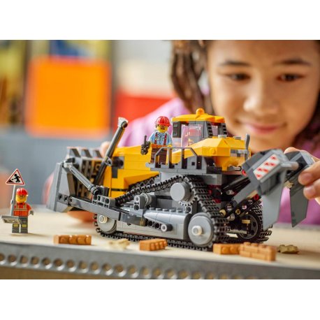 Конструктор LEGO City Желтый бульдозер (60466)