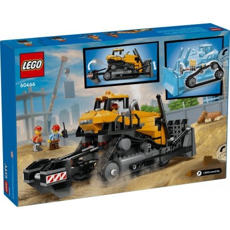 Конструктор LEGO City Желтый бульдозер (60466)