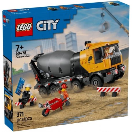 Конструктор LEGO City Бетономешалка (60478)