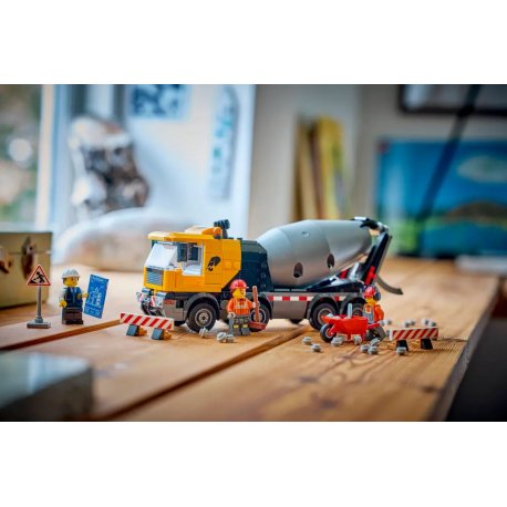 Конструктор LEGO City Бетономешалка (60478)