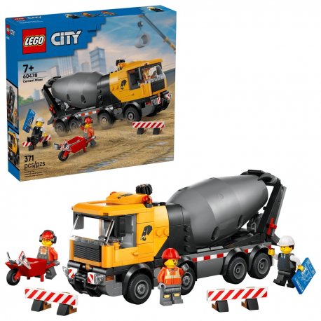 Конструктор LEGO City Бетономешалка (60478)