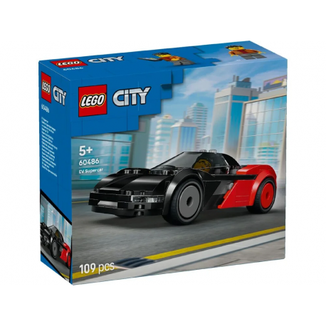 Конструктор LEGO City Электрический суперкар (60486)