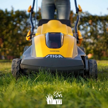 Газонокосарка акумуляторна STIGA Combi 344e Kit 48В (COMBI344EKIT)