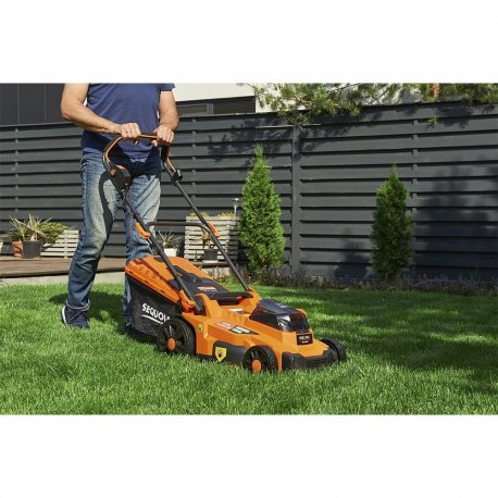 Газонокосарка акумуляторна Sequoia SBL4037B-E2W 40В Orange (SBL4037B-E2W)