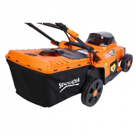 Газонокосилка аккумуляторная Sequoia SBL4037B-E2W 40В Orange (SBL4037B-E2W)