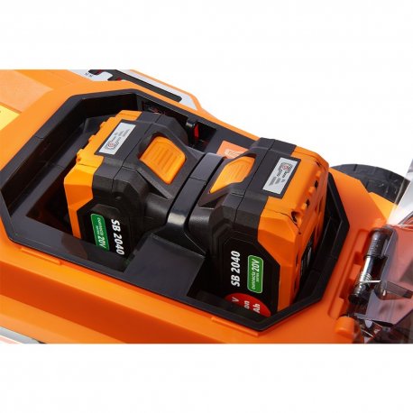 Газонокосарка акумуляторна Sequoia SBL4037B-E2W 40В Orange (SBL4037B-E2W)