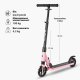 Двоколісний самокат Micro Sprite Suspension Pink (SA0248)