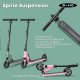 Двоколісний самокат Micro Sprite Suspension Pink (SA0248)