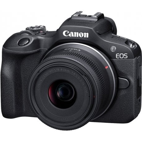 Фотоаппарат Canon EOS R100 + 18-45 IS STM Black (6052C034)
