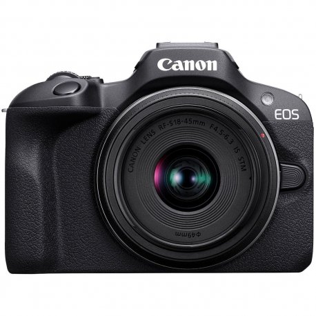 Фотоаппарат Canon EOS R100 + 18-45 IS STM Black (6052C034)