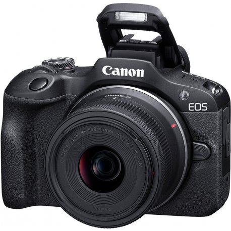 Фотоаппарат Canon EOS R100 + 18-45 IS STM Black (6052C034)