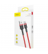 Кабель Baseus Cafule Cable USB for Type-C 3A 1M Red (CATKLF-B09)