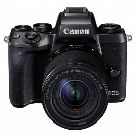 Фотоапарат Canon EOS M5 + 18-150 IS STM Kit Black (1279C049)
