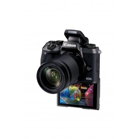 Фотоаппарат Canon EOS M5 + 18-150 IS STM Kit Black (1279C049)