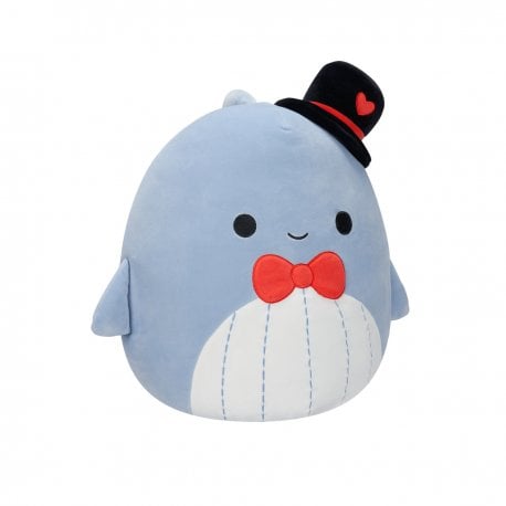 М'яка іграшка Squishmallows Синій кит Самір 13 см (SQVA00806)
