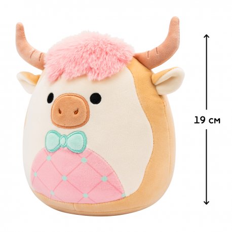 М'яка іграшка Squishmallows Корівка Самсон 19 см (SQER01229)