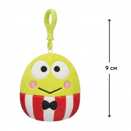М'яка іграшка на кліпсі Squishmallows Hello Kitty Кероппі 9 cm (SQSN00274)