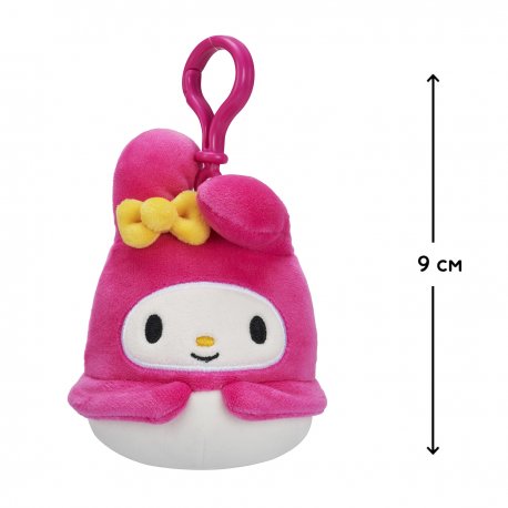 М'яка іграшка на кліпсі Squishmallows Hello Kitty Моя Мелоді 9 cm (SQSN00271)