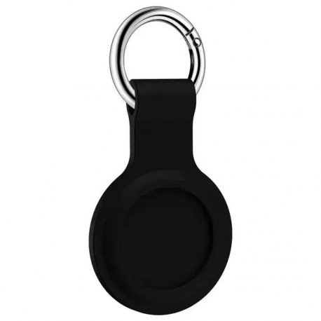 Чохол NN AirTag Silicone Key Ring Black