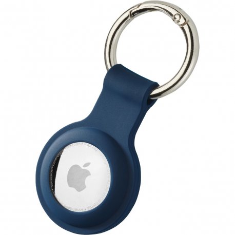 Чехол NN AirTag Silicone Key Ring Deep Navy