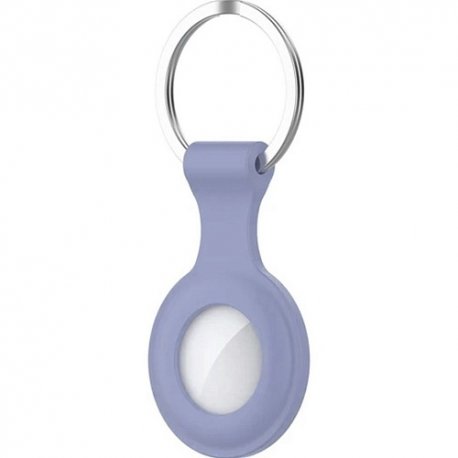 Чехол NN AirTag Silicone Key Ring Lavander