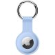 Чехол NN AirTag Silicone Key Ring Light Blue