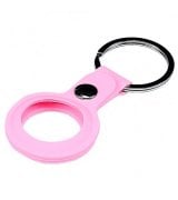 Чехол NN AirTag Silicone Key Ring Light Pink