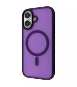 Чехол WAVE Matte Insane Case для iPhone 17 with MagSafe Deep Purple