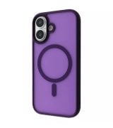 Чохол WAVE Matte Insane Case для iPhone 17 with MagSafe Deep Purple