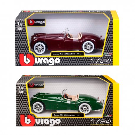 Автомодель Jaguar Xk 120 1951 1:24 (18-22018)