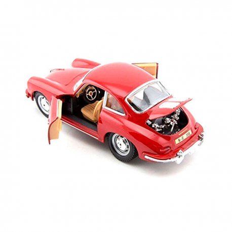 Автомодель Porsche 356B 1961 1:24 (Random) (18-22079)