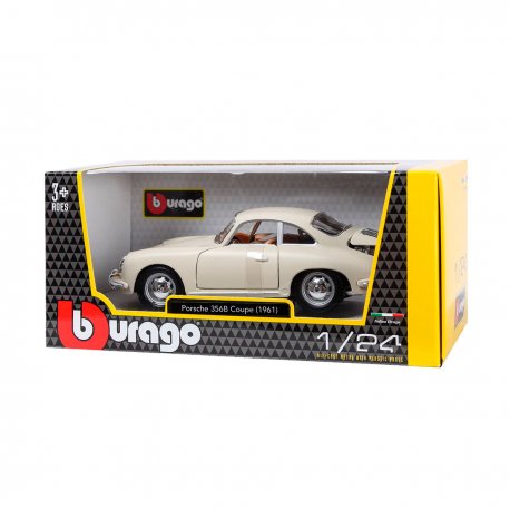 Автомодель Porsche 356B 1961 1:24 (Random) (18-22079)