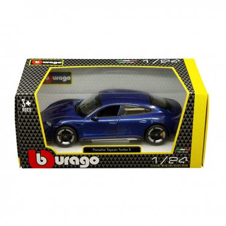 Автомодель Porsche Taycan Turbo S 1:24 (Random) (18-21098)