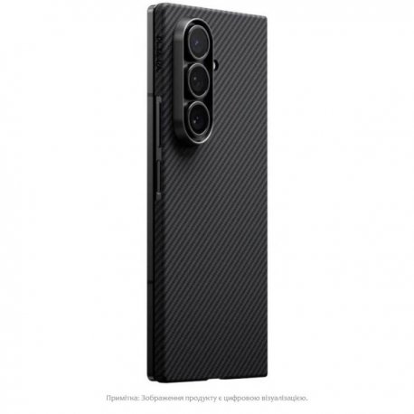 Чехол Pitaka Ultra-Slim Case для Samsung Galaxy Fold 7 Twill Black/Gray (FBFOLD7)