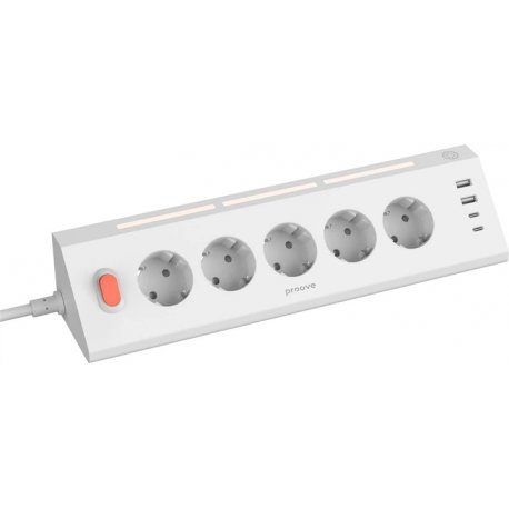 Сетевой фильтр Proove Prism Socket 1.6m White (PSPS25002202)