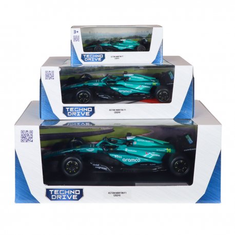 Автомодель TechnoDrive AAston Martin F1 2024 1:43 (250944AMF1)