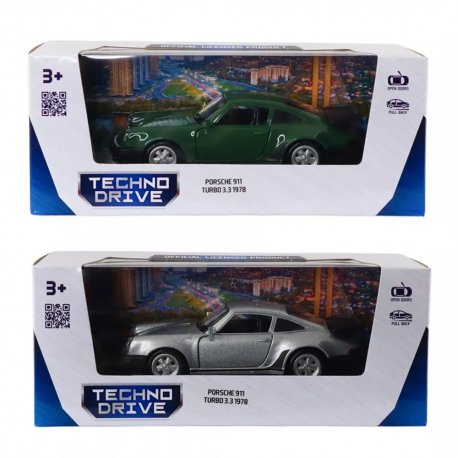 Автомодель TechnoDrive Porsche 911 Turbo 3.3 1978 (Random) (250413U)