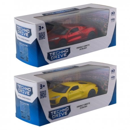 Автомодель TechnoDrive Chevrolet Corvette C8 Z06 2024 (Random) (250310)