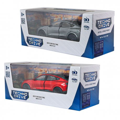 Автомодель TechnoDrive Ford Mustang Mach-E GT 2023 (Random) (250387W)