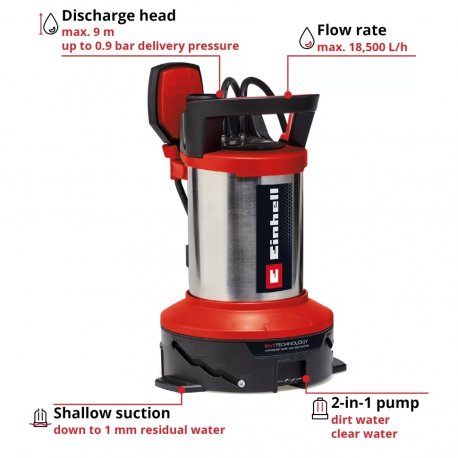 Насос погружной Einhell Flutset GE-DP (4181515)
