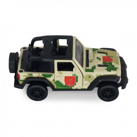 Автомодель TechnoDrive Шевроны Героев Jeep Wrangler Rubicon ОК Юг (250398)