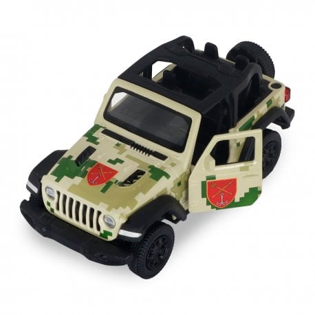 Автомодель TechnoDrive Шевроны Героев Jeep Wrangler Rubicon ОК Юг (250398)