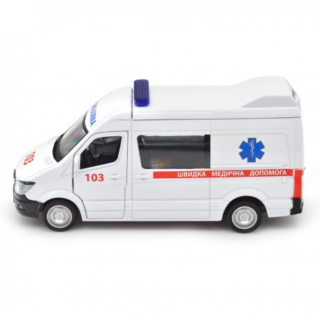 Автомодель TechnoDrive Mercedes Benz Sprinter Скорая помощь (250344U)