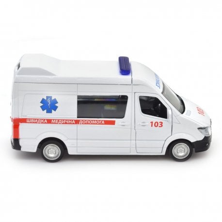 Автомодель TechnoDrive Mercedes Benz Sprinter Скорая помощь (250344U)