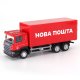Автомодель TechnoDrive Scania Нова пошта (250414U) Автомодель TechnoDrive Scania Нова пошта (250414U)