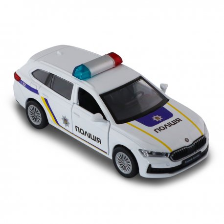 Автомодель TechnoDrive Skoda Superb Combi iV Полиция (250947)