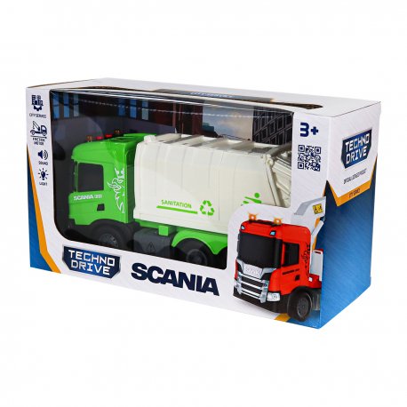 Автомодель TechnoDrive Big Truck Scania Сміттєвоз (6410KS)