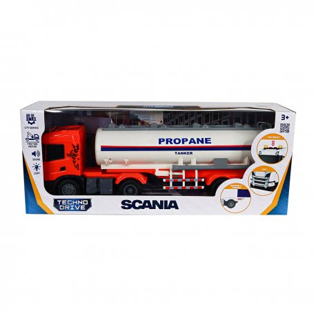 Автомодель TechnoDrive Large Truck Scania Автоцистерна (6418KS)